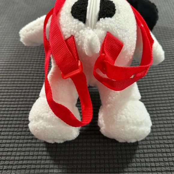 Snoopy Sherpa Plush Backpack Peanuts White Soft Stuffed Mini Backpack NWT - Picture 7 of 7